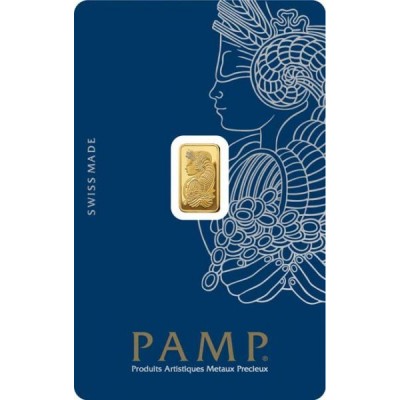 Pamp Fortuna 1g - Investiční zlatý slitek