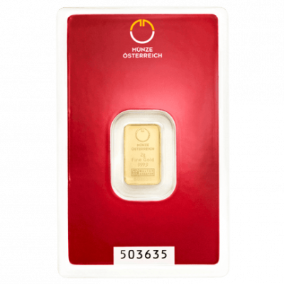 Münze Österreich 2 g - Gouden beleggingsstaaf