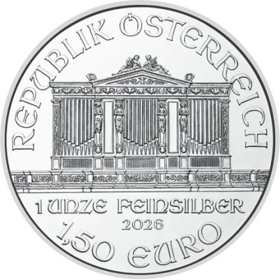 Wiener Philharmoniker (2026) - 1 oz - zilveren beleggingsmunt