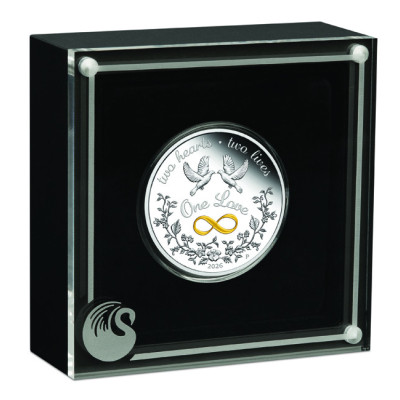 „One Love“ 2026 - 1 Oz - stříbrná dárková mince