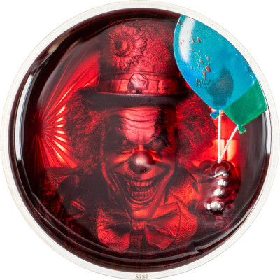Coulrophobia (2026) - 2 Oz - stříbrná proof sběratelská...