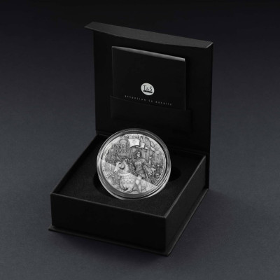 Johanna van Arc - 2 oz - zilveren verzamelmunt