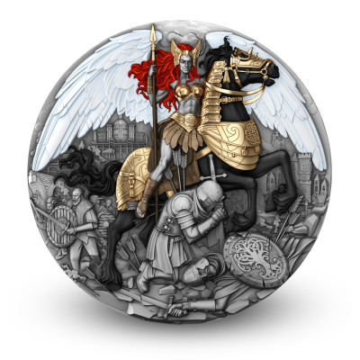 Valkyrie - 2 oz - zilveren verzamelmunt