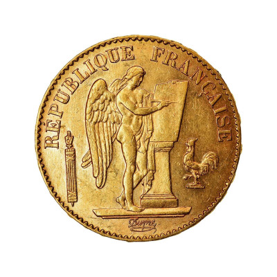 20 frank - 6,45 g - gouden beleggingsmunt
