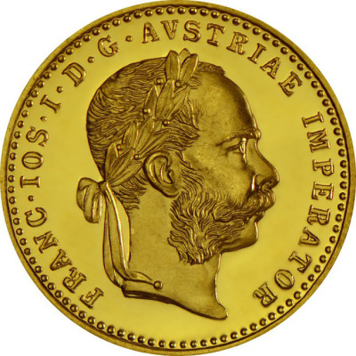 1 dukat NP Oostenrijk-Hongarije (1915) - Gouden...