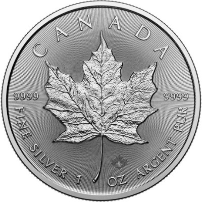 Maple Leaf (různé ročníky) - 1 Oz - stříbrná investiční...